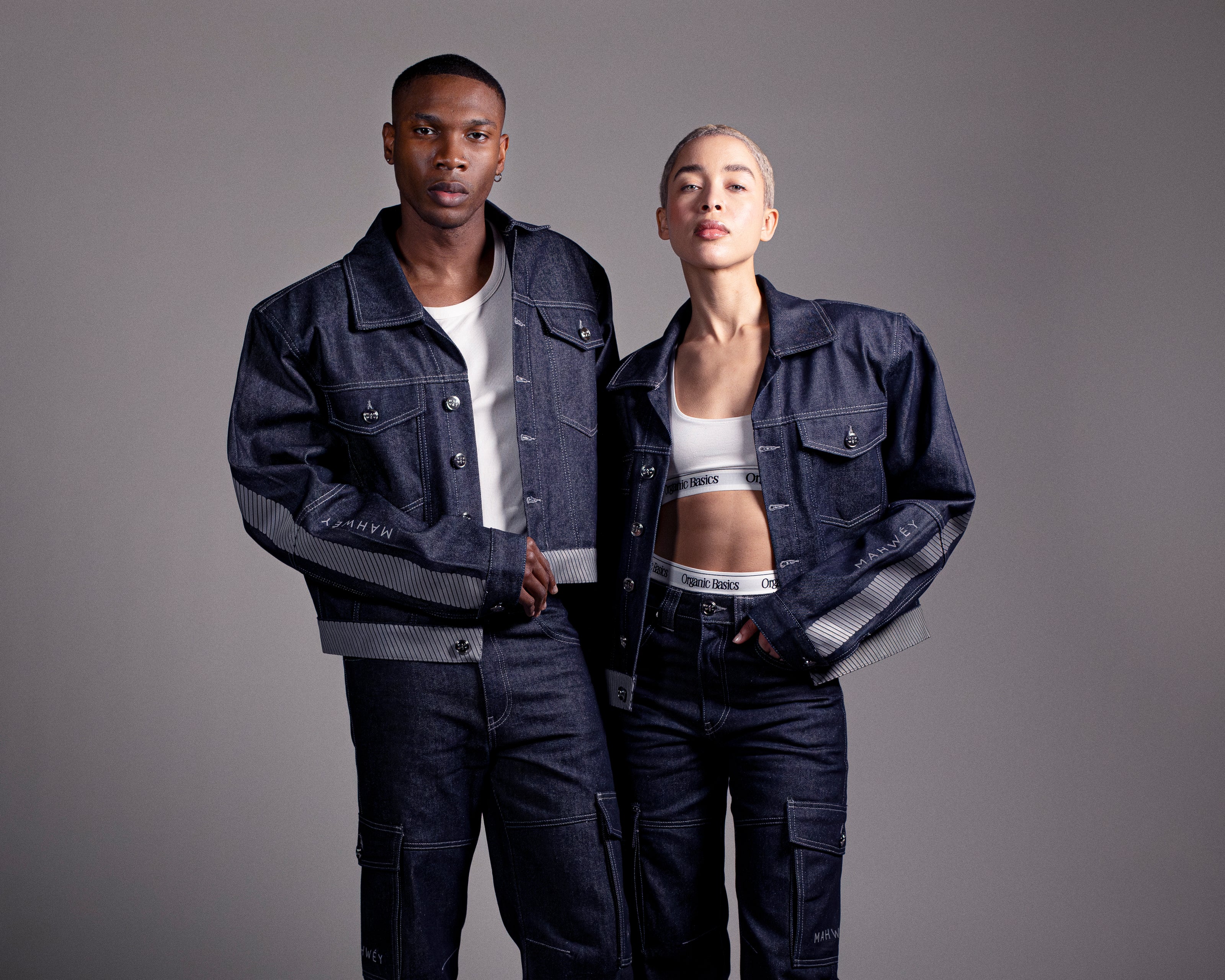 Shop oversized raw denimwear at MAHWÉY