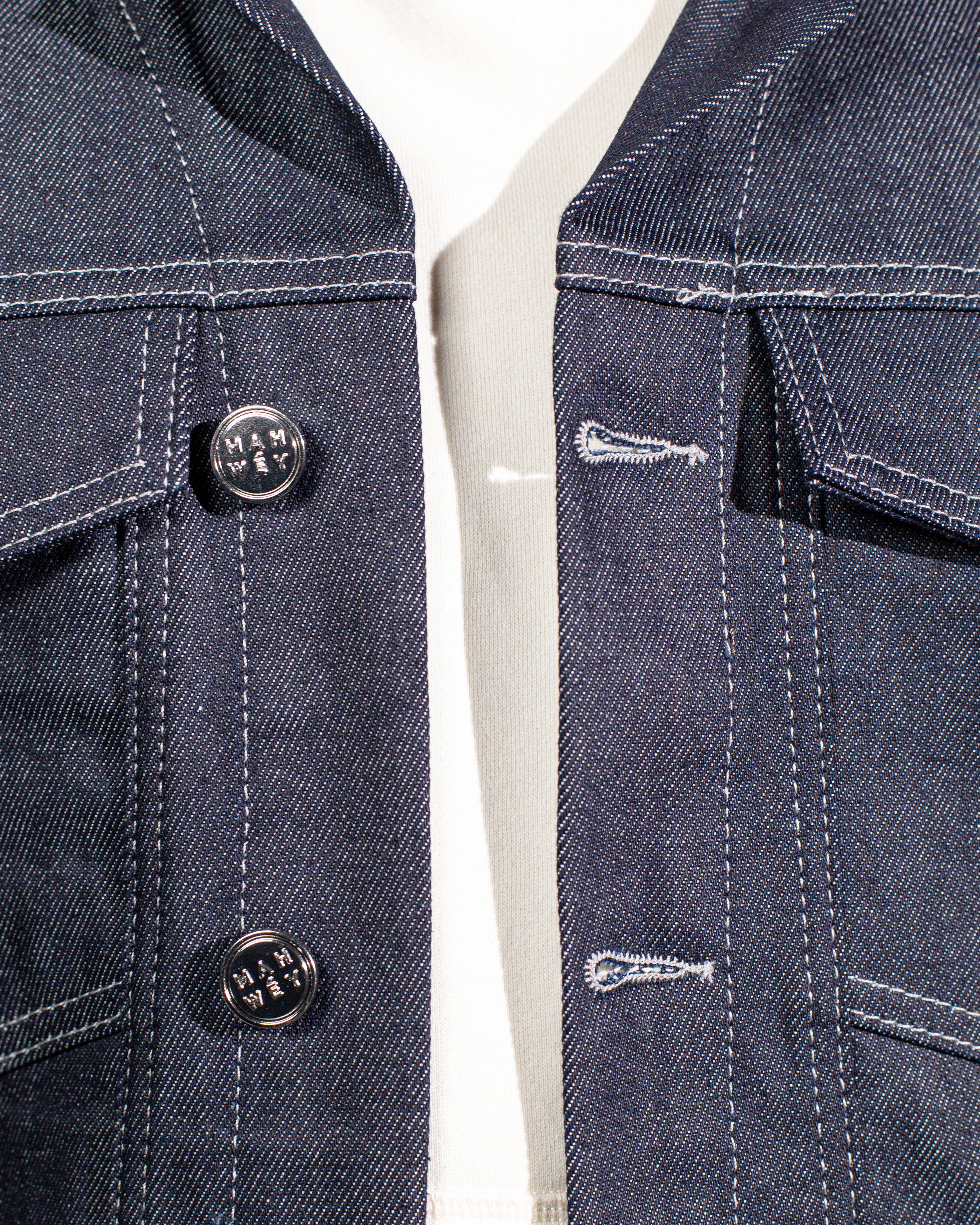 Oversized denim jacket men